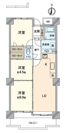 グランドメゾン主税町 間取図(平面図) グランドメゾン主税町 間取図(平面図)