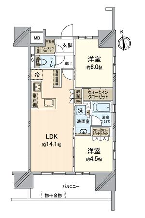 オープンレジデンシア千種広小路 間取図(平面図) オープンレジデンシア千種広小路 間取図(平面図)