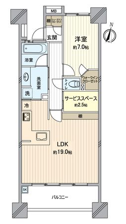 プラウドタワー久屋大通 間取図(平面図) 間取図(平面図)