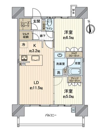ファミリアーレ名駅マークレジデンス 間取図(平面図) ファミリアーレ名駅マークレジデンス 間取図(平面図)