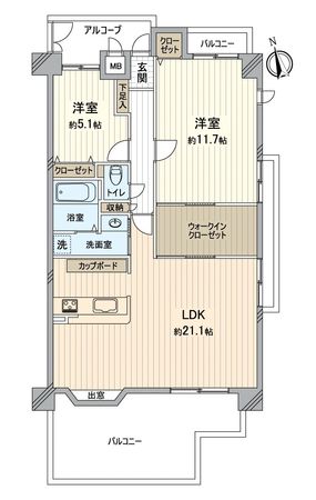 グレイス千種 間取図(平面図) グレイス千種 間取図(平面図)