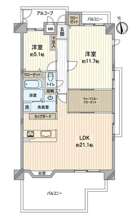 グレイス千種 間取図(平面図) グレイス千種 間取図(平面図)