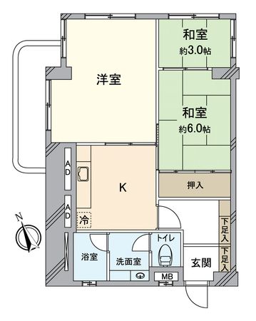 間取図(平面図)