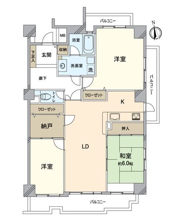 間取図(平面図)