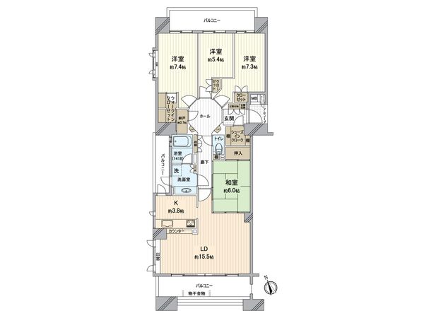 間取図(平面図)
