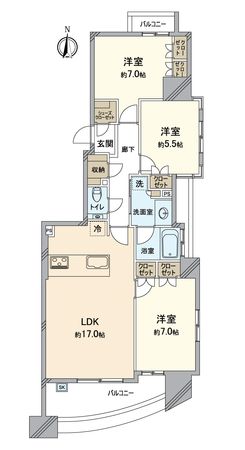 間取図(平面図)
