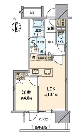 オープンレジデンシア千種広小路 間取図(平面図) 間取図(平面図)