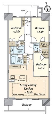 オープンレジデンシア桜通筒井 間取図(平面図) オープンレジデンシア桜通筒井 間取図(平面図)