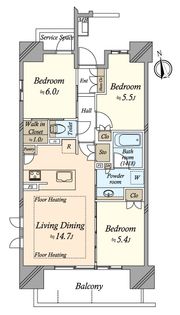 間取図(平面図)