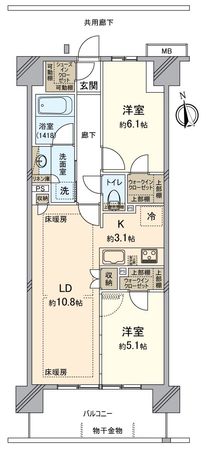 ル・サンク吹上駅前 間取図(平面図) ル・サンク吹上駅前 間取図(平面図)