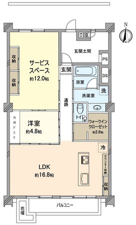 メゾン覚王山月宮殿 間取図(平面図) メゾン覚王山月宮殿 間取図(平面図)