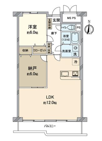 サンマンション千種公園 間取図(平面図) サンマンション千種公園 間取図(平面図)