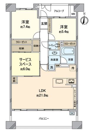 セントラルガーデン・レジデンス徳川明倫町 間取図(平面図) セントラルガーデン・レジデンス徳川明倫町 間取図(平面図)