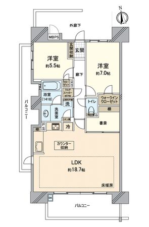 間取図(平面図)