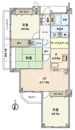 間取図(平面図)