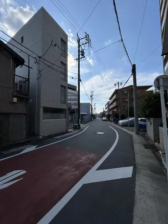 前面道路