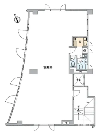 2階間取図