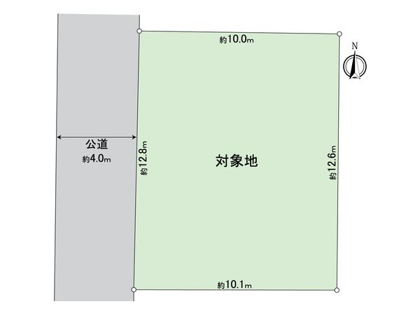東区香住ヶ丘4丁目土地 区画図 東区香住ヶ丘4丁目土地 区画図