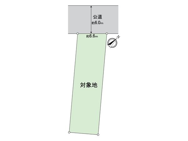 博多区東光2丁目土地 間取図(平面図)