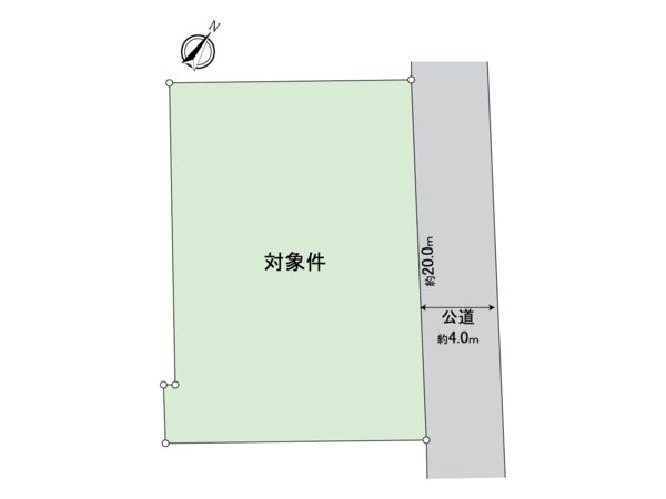 東区若宮2丁目土地 区画図 東区若宮2丁目土地 区画図