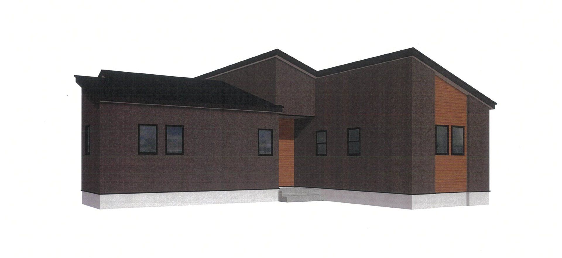 糟屋郡志免町別府東1丁目新築戸建 外観パース図 外観パース図