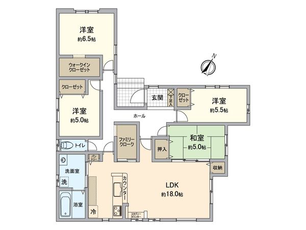 糟屋郡志免町別府東1丁目新築戸建 間取図(平面図) 間取図(平面図)