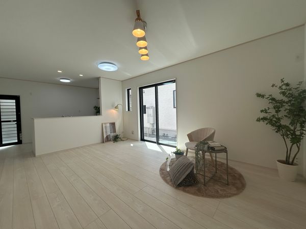 東区美和台5丁目新築戸建A号棟 リビング リビング