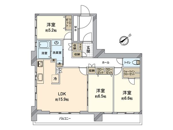 アイランドタワースカイクラブ 間取図(平面図)