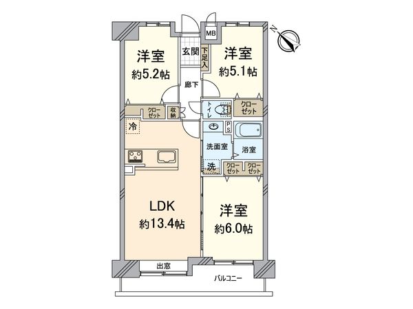 間取図(平面図)