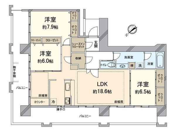 間取図(平面図)