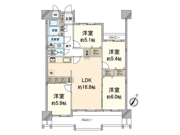 間取図(平面図)