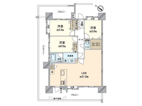 間取図(平面図)