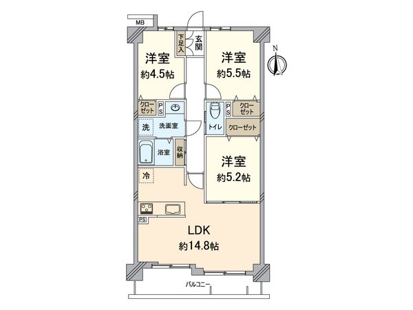 間取図(平面図)