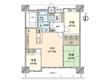 間取図(平面図)