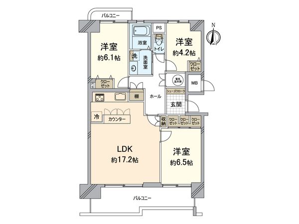 間取図(平面図)