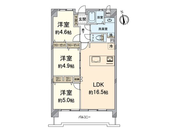 アムール和白駅 間取図(平面図) 間取図(平面図)