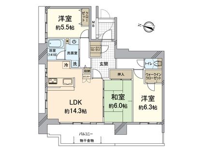 間取図(平面図)