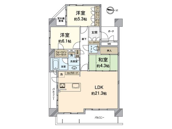 間取図(平面図)