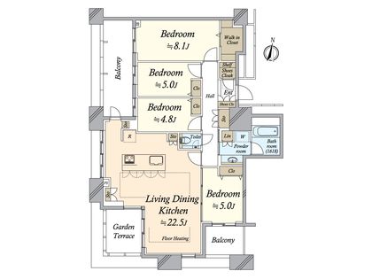 間取図(平面図)
