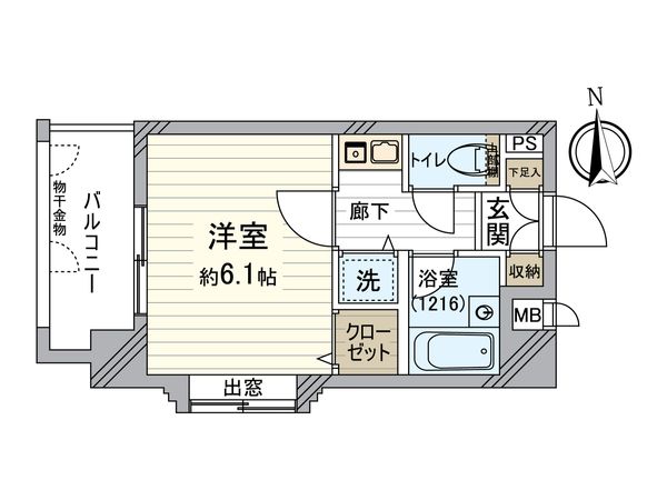 ライオンズマンション大手門第2 間取図(平面図) 間取図(平面図)