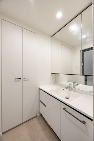 アイランドシティオーシャン&フォレストタワーレジデンス EAST 洗面