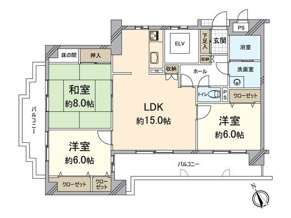 間取図(平面図)