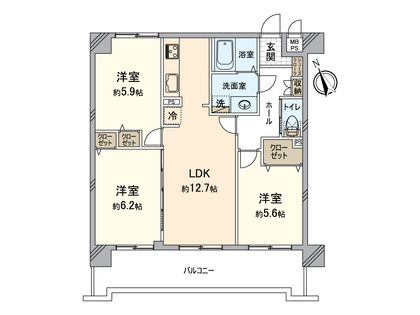 間取図(平面図)