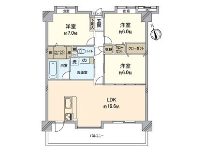 間取図(平面図)