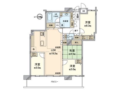 間取図(平面図)