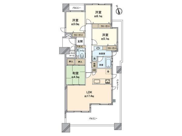 MJR千鳥 間取図(平面図) MJR千鳥 間取図(平面図)