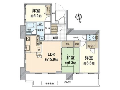 間取図(平面図) 間取図(平面図)