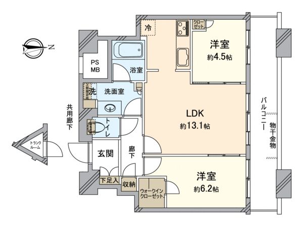センターマークスタワー 間取図(平面図) センターマークスタワー 間取図(平面図)