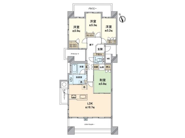 ベイパークタワーズ福岡 間取図(平面図) ベイパークタワーズ福岡 間取図(平面図)