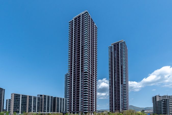 アイランドシティオーシャン&フォレストタワーレジデンスWEST棟 外観